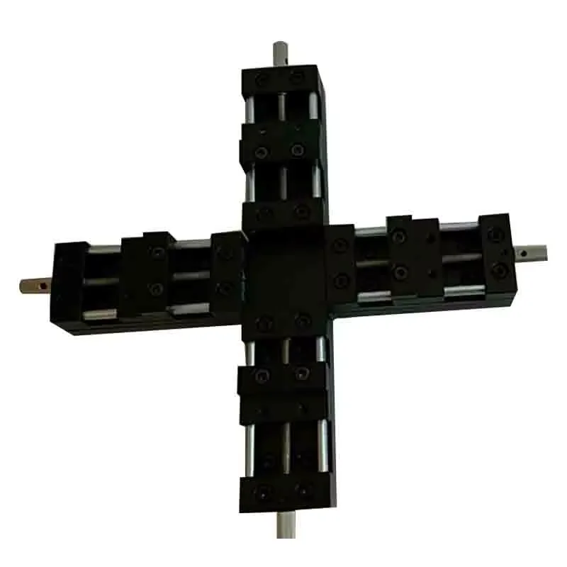 Manual Linear Stage Four-axis displacement stretching linear table slide table Film tensile displacement table
Manual Linear Stage Four-axis displacement stretching linear table slide table Film tensile displacement table