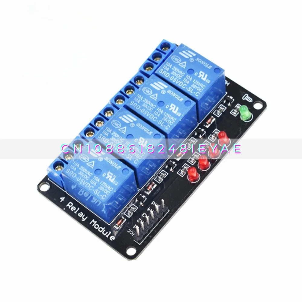 4-полосный релейный модуль, 4-полосный релейный драйвер, плата управления MCU 5v12v24v опционально
4-полосный релейный модуль, 4-полосный релейный драйвер, плата управления MCU 5v12v24v опционально