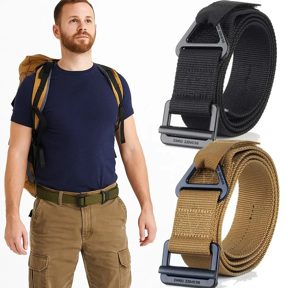 Casual Breathable Men's Training Belt Luxury Trendy Brand Quick Drying Canvas Belt Outdoor Sport Climbing Belt
Casual Breathable Men's Training Belt Luxury Trendy Brand Quick Drying Canvas Belt Outdoor Sport Climbing Belt