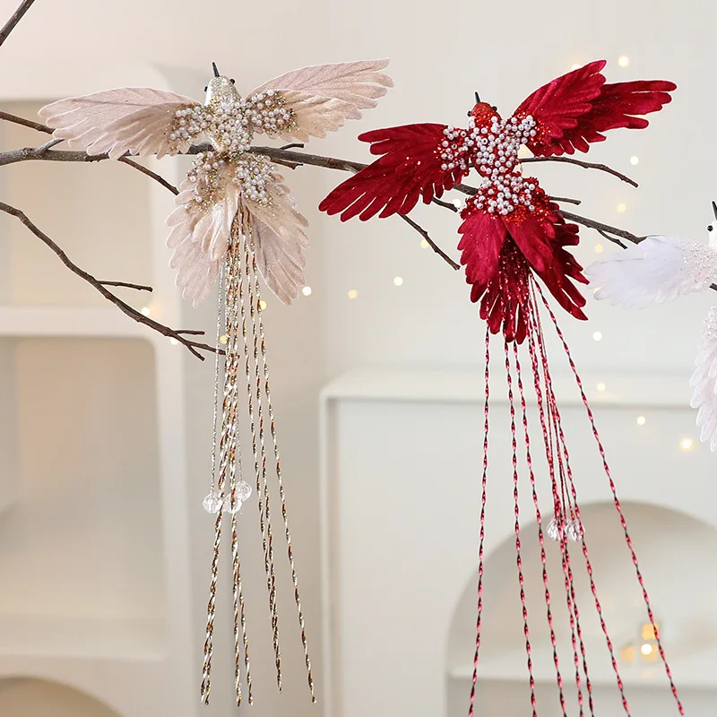 2Pcs Christmas Simulation Hummingbird Decoration Hanging Christmas Scene Arrangement Bird Christmas Tree Decor Hanging Decor
2Pcs Christmas Simulation Hummingbird Decoration Hanging Christmas Scene Arrangement Bird Christmas Tree Decor Hanging Decor