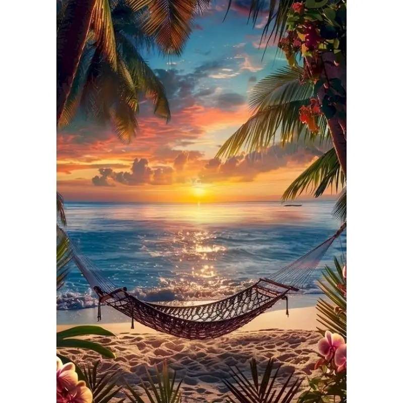 GATYZTORY 5D Diamond Painting Landscape Diamond Embroidery Kit Sunset Seaside Beach Mosaic Cross Stitch Summer Decor
GATYZTORY 5D Diamond Painting Landscape Diamond Embroidery Kit Sunset Seaside Beach Mosaic Cross Stitch Summer Decor