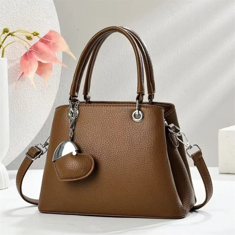 High-End Luxury Brand Ladies Handbag Leather Elegant Famous Designer Fashionable Vintage Commuter Bag
High-End Luxury Brand Ladies Handbag Leather Elegant Famous Designer Fashionable Vintage Commuter Bag