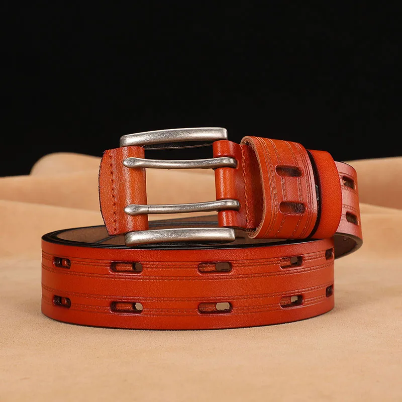 Retro Designer Belt Men Genuine Leather High Quality luxury Jeans Belt Waistband Cowskin Casual Waist Strap Male ceinture homme
Retro Designer Belt Men Genuine Leather High Quality luxury Jeans Belt Waistband Cowskin Casual Waist Strap Male ceinture homme