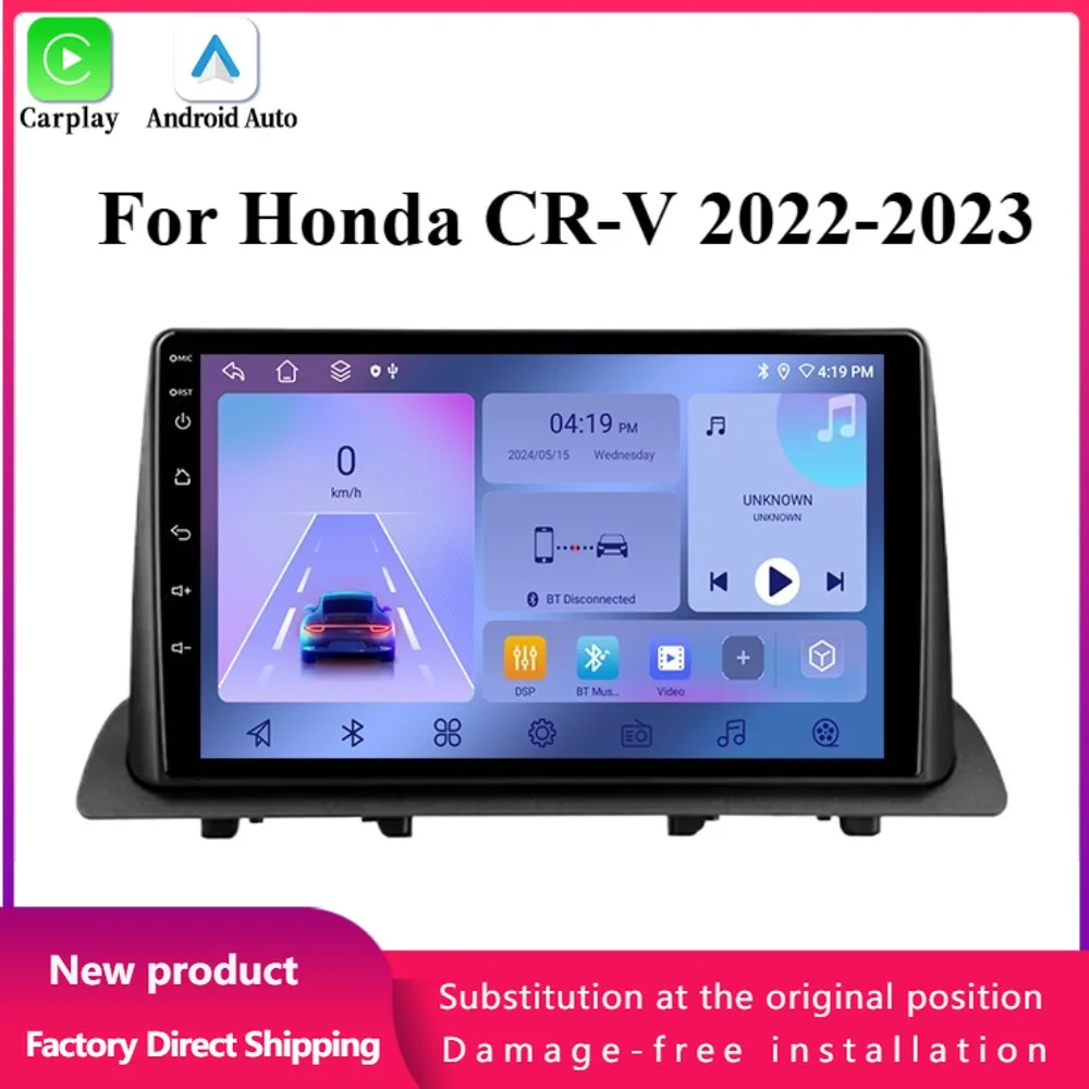 Car Radio Multimedia Video 4G GPS For Honda CR-V 2022-2023 Android Navigation Autoradio Wireless Bluetooth Carplay Touch Screen
Car Radio Multimedia Video 4G GPS For Honda CR-V 2022-2023 Android Navigation Autoradio Wireless Bluetooth Carplay Touch Screen