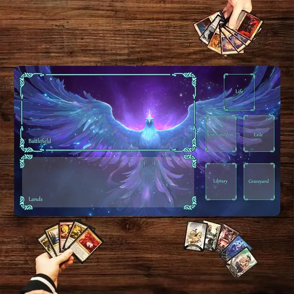 Mystic Ice Phoenix Magic Card Battle Mat MTG Playmat Anti-slip Base 35X60CM gathering gaming mats Board Game Mat for TCG
Mystic Ice Phoenix Magic Card Battle Mat MTG Playmat Anti-slip Base 35X60CM gathering gaming mats Board Game Mat for TCG