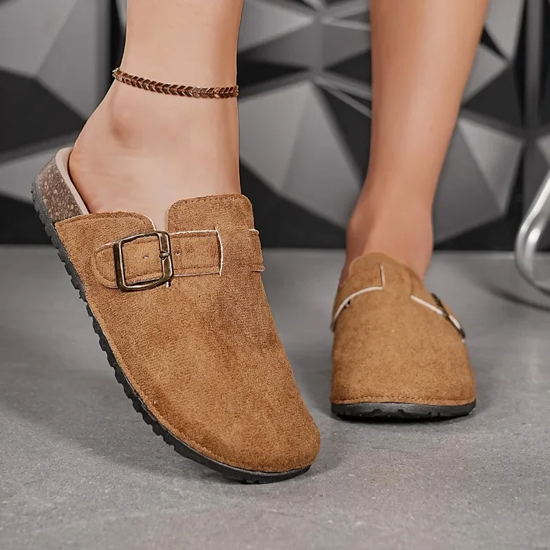 2025 Summer New Classics Women’s Closed Toe Slippers Outdoor Round Toe Flat with Buckle Slippers for Daily & Casual Sandals
2025 Summer New Classics Women’s Closed Toe Slippers Outdoor Round Toe Flat with Buckle Slippers for Daily & Casual Sandals