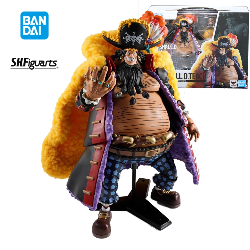 Bandai S.H.Figuarts Marshall D. Teach — четыре императора, черная борода, 24 см, фигурка из ПВХ, высокодетальная Коллекционная модель, игрушка в подарок 
Bandai S.H.Figuarts Marshall D. Teach — четыре императора, черная борода, 24 см, фигурка из ПВХ, высокодетальная Коллекционная модель, игрушка в подарок