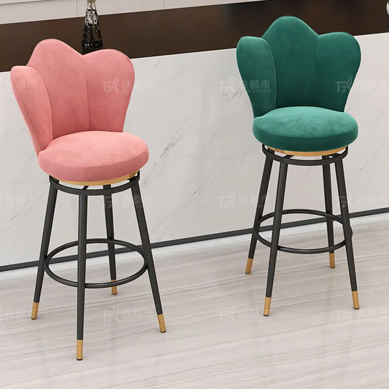 Living Room Luxury Bar Stools Velvet Counter Height Modern Bar Stools Make Up Free Shipping Sillas Para Comedor Home Furnitures
Living Room Luxury Bar Stools Velvet Counter Height Modern Bar Stools Make Up Free Shipping Sillas Para Comedor Home Furnitures