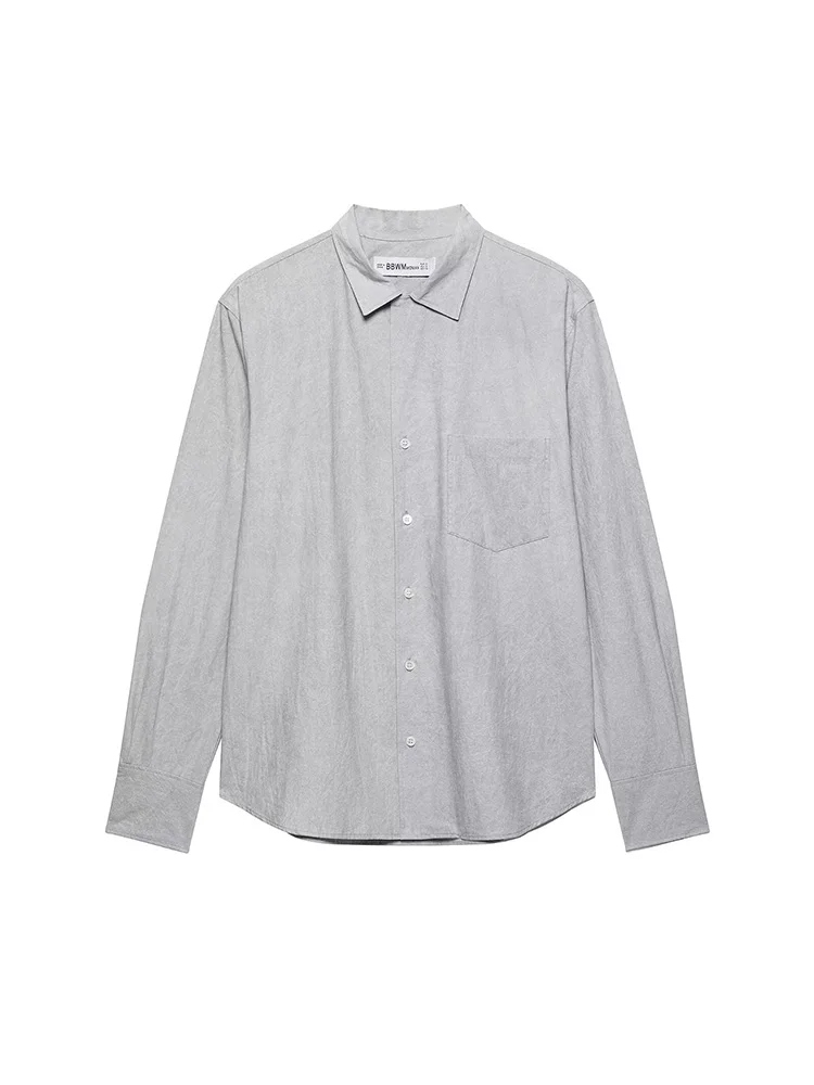 SIYANG Women Fashion With Pocket Grey Single Breasted Blouse Vintage Lapel Neck Long Sleeves Female Chic Lady Shirts
SIYANG Women Fashion With Pocket Grey Single Breasted Blouse Vintage Lapel Neck Long Sleeves Female Chic Lady Shirts