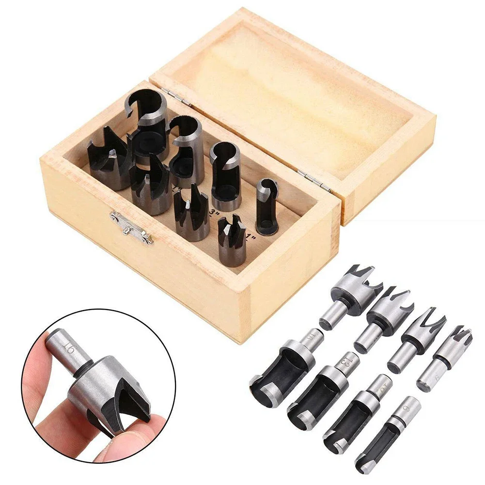 8 Pcs set Wood Plug Cutting Tool Drill Bit Straight And Tapered Taper 5 8 1 2 3 8 1 4 Woodworking Cork Drill Bit
8 Pcs set Wood Plug Cutting Tool Drill Bit Straight And Tapered Taper 5 8 1 2 3 8 1 4 Woodworking Cork Drill Bit