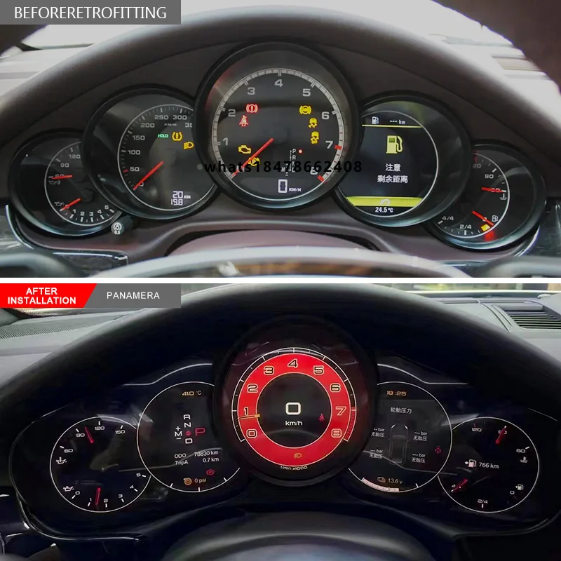 2010-2016 Car Modification Bodykit Car Upgrade Odometer 970 Center Console Speedometer for Panamera
2010-2016 Car Modification Bodykit Car Upgrade Odometer 970 Center Console Speedometer for Panamera