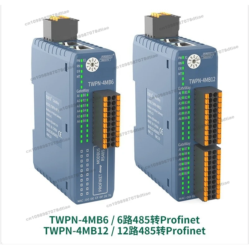 Profinet To Modbus485RTU Gateway 12-way Synchronization, Fast Acquisition Speed, No Need To Program TUVEN
Profinet To Modbus485RTU Gateway 12-way Synchronization, Fast Acquisition Speed, No Need To Program TUVEN