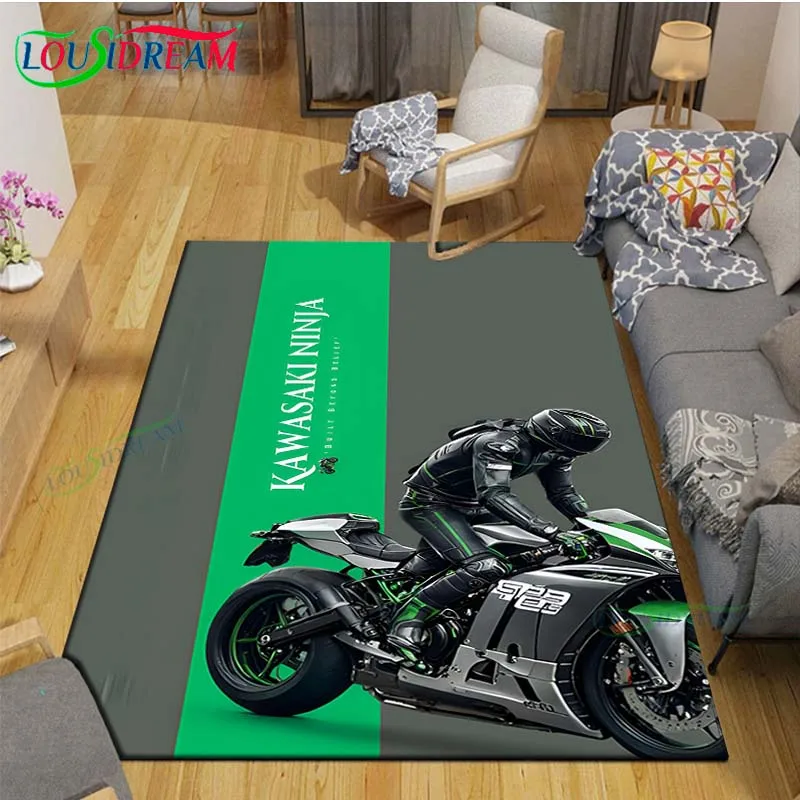 Fashion Motorcycle K-AKawasakis Carpet Living Room Bedroom Bedside Mat Fashion Floor Mat Area Rug Door Mat Bedroom Decoration
Fashion Motorcycle K-AKawasakis Carpet Living Room Bedroom Bedside Mat Fashion Floor Mat Area Rug Door Mat Bedroom Decoration