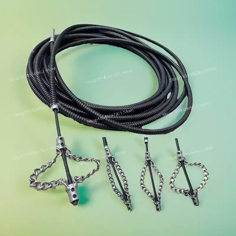Kitchen oil clogging pipe dredger hand drill dredging spring bendable sewer
Kitchen oil clogging pipe dredger hand drill dredging spring bendable sewer