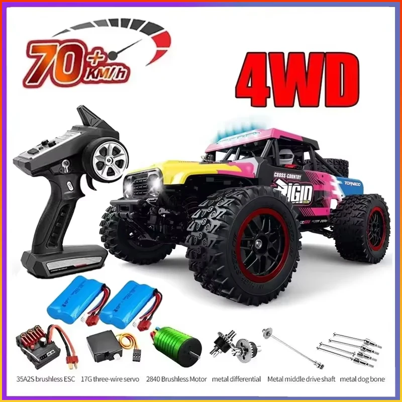 JJRC 8805 RC4x4car Brushless Motor 70KM/H High Speed Drifting Monster Truck 2.4G with LED Lights Adult Children Toy Gift VS SCY
JJRC 8805 RC4x4car Brushless Motor 70KM/H High Speed Drifting Monster Truck 2.4G with LED Lights Adult Children Toy Gift VS SCY