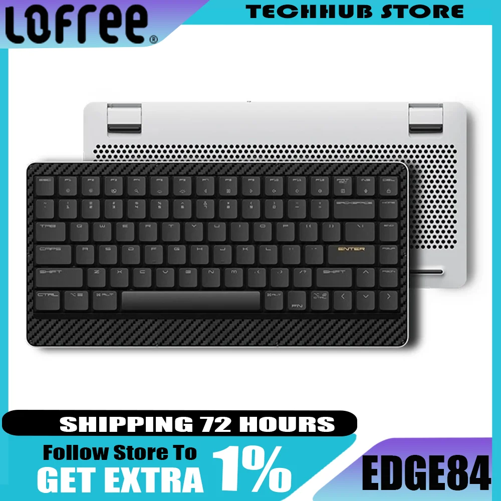 Lofree EDGE84 сверхнизкоосевая механическая клавиатура, беспроводная Bluetooth, офисная портативная и легкая, с тремя колпачками, доступна
Lofree EDGE84 сверхнизкоосевая механическая клавиатура, беспроводная Bluetooth, офисная портативная и легкая, с тремя колпачками, доступна