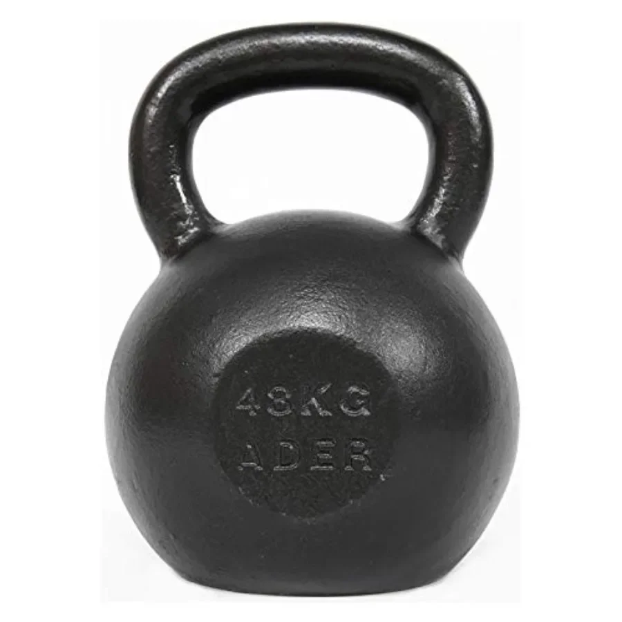 Ader Premier Kettlebell for fitness training, cast iron, black, ergonomic handle and durable powder-coated finish
Ader Premier Kettlebell for fitness training, cast iron, black, ergonomic handle and durable powder-coated finish