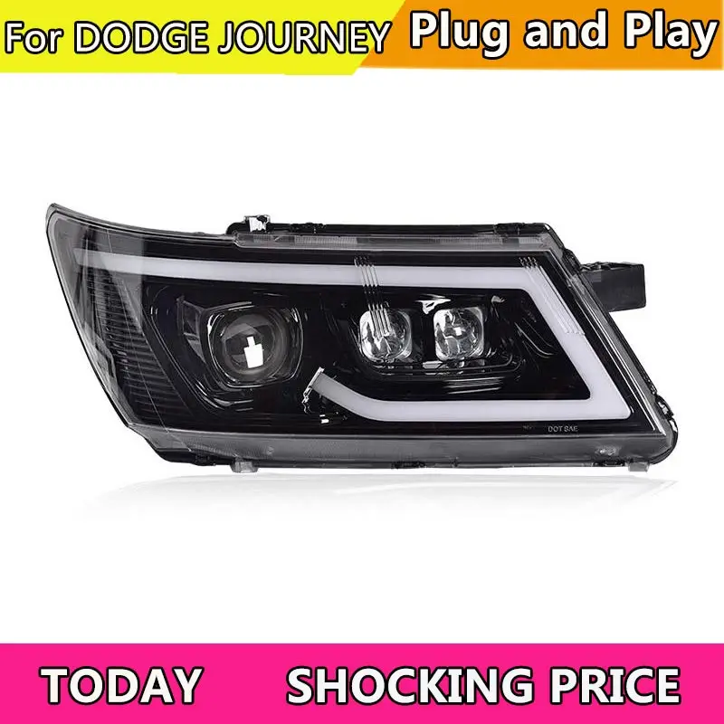 Head Lamp for Dodge JCUV Journe LED Headlight 2009-2016 Headlights Journey DRL Turn Signal Freemont Angel Eye Projector Lens
Head Lamp for Dodge JCUV Journe LED Headlight 2009-2016 Headlights Journey DRL Turn Signal Freemont Angel Eye Projector Lens