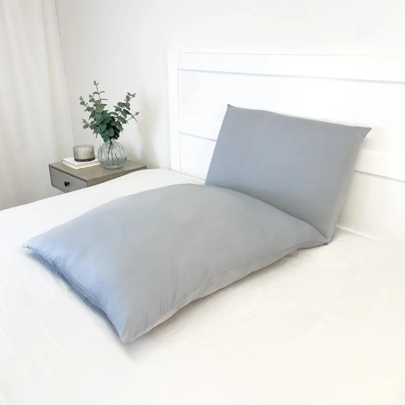 Memory Foam Fun Pillow with Fiber-Filled Body Topper and Cool-to-the-Touch Cover, Gray
Memory Foam Fun Pillow with Fiber-Filled Body Topper and Cool-to-the-Touch Cover, Gray