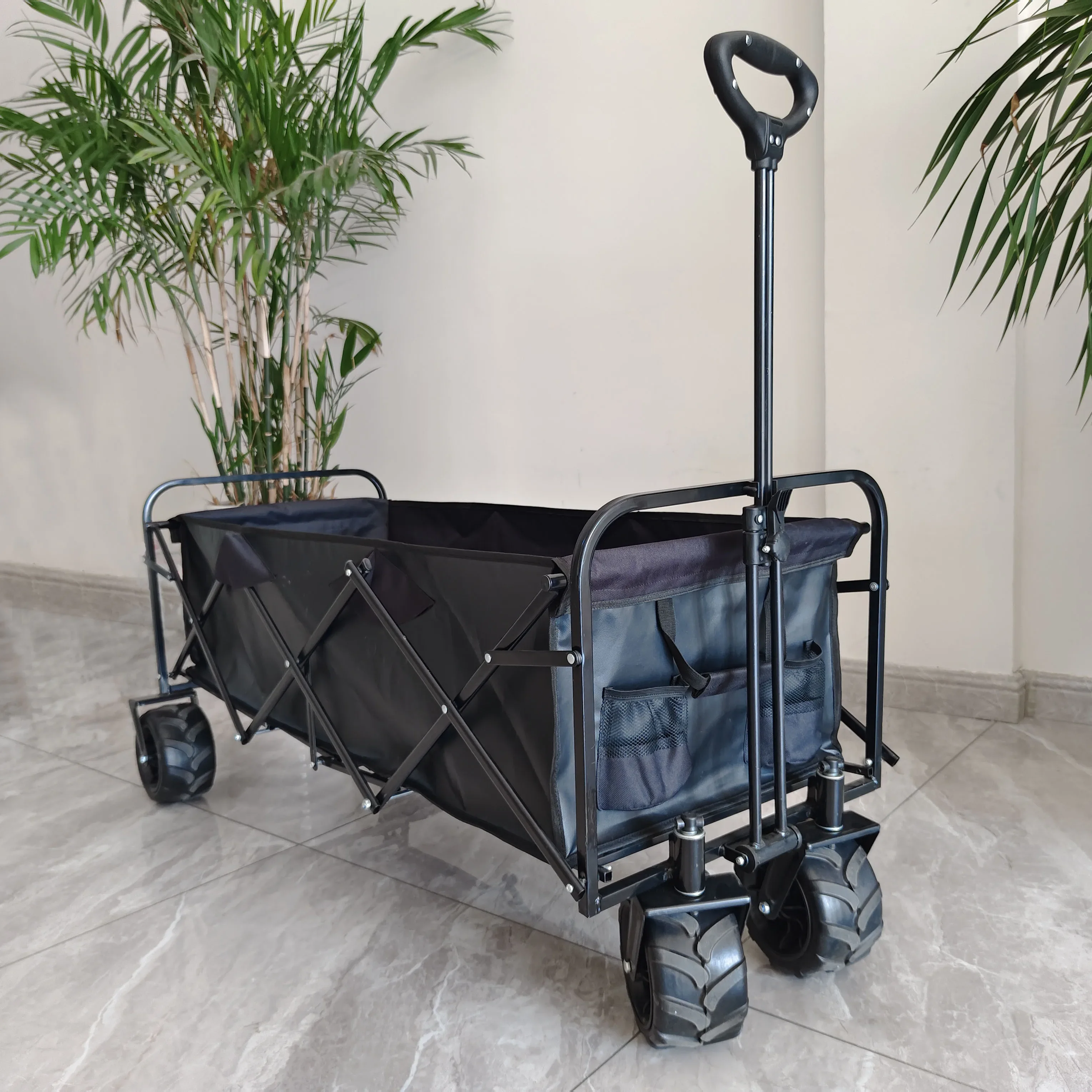 Large Capacity Folding Wagon Extended Collapsible Folding Wagon Terrain Outdoor Beach Utility Wagon Cart
Large Capacity Folding Wagon Extended Collapsible Folding Wagon Terrain Outdoor Beach Utility Wagon Cart