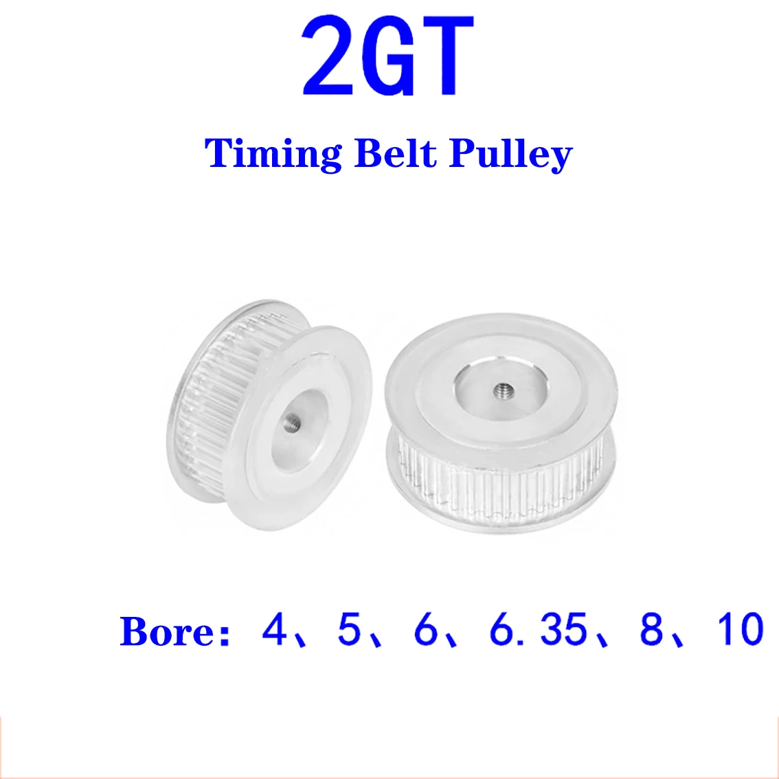1Pcs 20-36 Teeth 2GT AF Type Timing Belt Pulley Slot Width 7mm Bore 3/4/5/6/6.35/8/10/12-15mm For 6mm Belt 3D Printer Parts
1Pcs 20-36 Teeth 2GT AF Type Timing Belt Pulley Slot Width 7mm Bore 3/4/5/6/6.35/8/10/12-15mm For 6mm Belt 3D Printer Parts