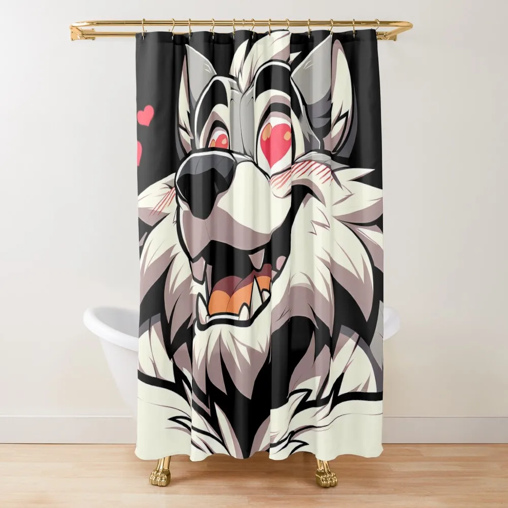 Lovestruck Werewolf Cute Anthro Furry Art Shower Curtain Cover In The Bathroom Bathroom Fabric Curtain
Lovestruck Werewolf Cute Anthro Furry Art Shower Curtain Cover In The Bathroom Bathroom Fabric Curtain