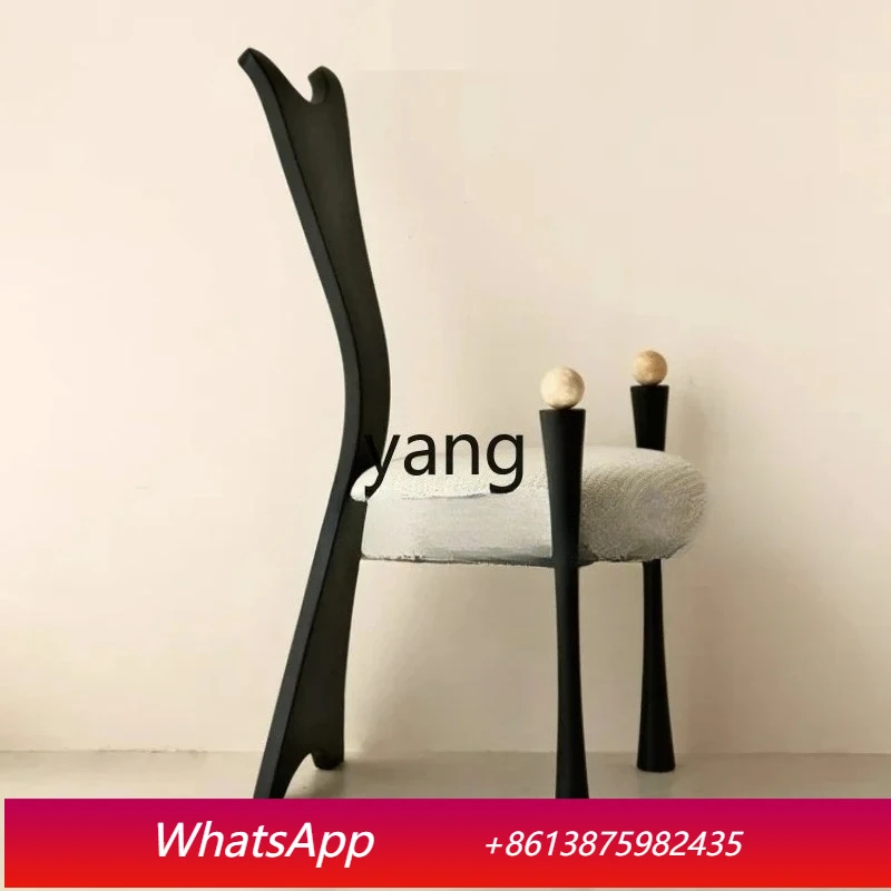 LTT Retro Solid Wood Dining ChairHigh-Grade Ball Leisure Chair Modern Creative Backrest Chair
LTT Retro Solid Wood Dining ChairHigh-Grade Ball Leisure Chair Modern Creative Backrest Chair