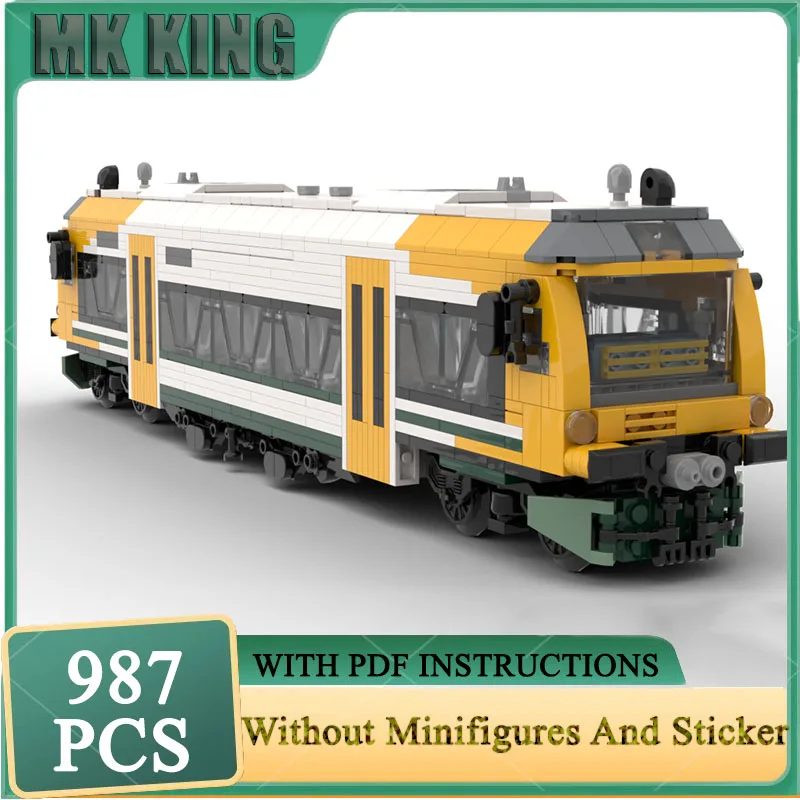 Moc Building Blocks Shuttle RS1 Trank Model Technology Railway Train Model Bricks DIY Assembly Holiday Construstion Toy Gifts
Moc Building Blocks Shuttle RS1 Trank Model Technology Railway Train Model Bricks DIY Assembly Holiday Construstion Toy Gifts