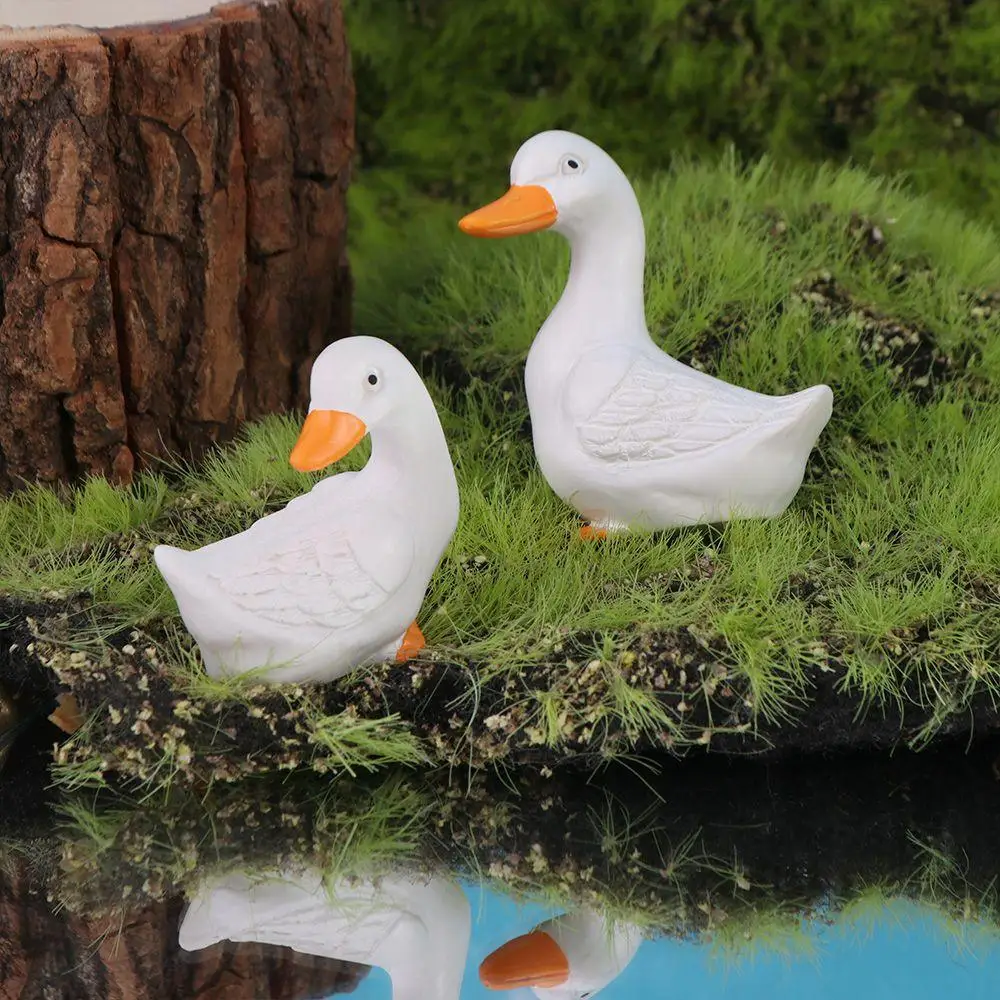 4pcs Resin Miniature Fairy Duck Figurines Creative Cute Animal Model Artificial Vivid Garden Sculptures Garden
4pcs Resin Miniature Fairy Duck Figurines Creative Cute Animal Model Artificial Vivid Garden Sculptures Garden