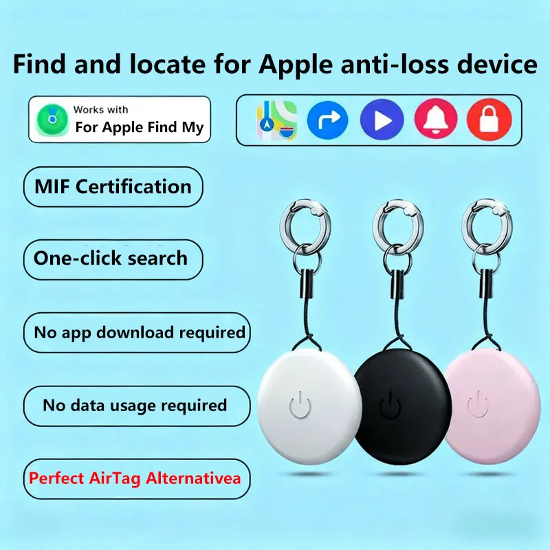 New Mini GPS Tracker For Apple IOS System Find My APP Air Tag Child Finder Pet Bike Bag Loss Tracker Smart Bluetooth Airtag
New Mini GPS Tracker For Apple IOS System Find My APP Air Tag Child Finder Pet Bike Bag Loss Tracker Smart Bluetooth Airtag