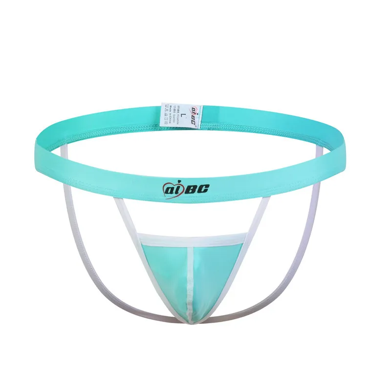 Men's Double Strap Jockstrap Ice Silk Breathable Hollow Out Sexy Thong Underwear
Men's Double Strap Jockstrap Ice Silk Breathable Hollow Out Sexy Thong Underwear