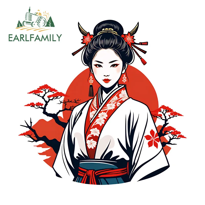 Наклейки для автомобиля EARLFAMILY с изображением японской гейши, устойчивые к царапинам, подходят для заднего стекла мотоцикла, багажника, бампера, ноутбука
Наклейки для автомобиля EARLFAMILY с изображением японской гейши, устойчивые к царапинам, подходят для заднего стекла мотоцикла, багажника, бампера, ноутбука