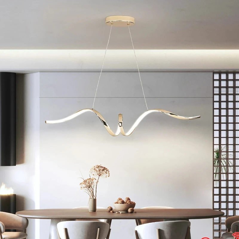 Modern Minimalist Aluminum Creative Surround Line Pendant Light Restaurant Lamp Bar Counter Dining Table Island Lighting Fixture
Modern Minimalist Aluminum Creative Surround Line Pendant Light Restaurant Lamp Bar Counter Dining Table Island Lighting Fixture