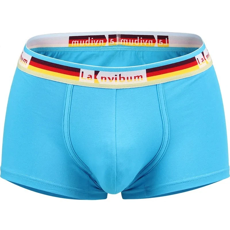 Men's Bulge Boxy Underwear Cotton Boxer Briefs Youth Low Rise U Pouch Breathable Underwear with Rainbow Color Waistband Knickers
Men's Bulge Boxy Underwear Cotton Boxer Briefs Youth Low Rise U Pouch Breathable Underwear with Rainbow Color Waistband Knickers