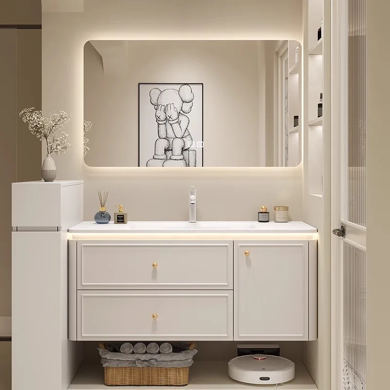 Узкие шкафы для ванной комнаты для макияжа, влагостойкие зеркала для удаления тумана, простая дубовая мебель для ванной комнаты, Kasten in De Badkamer MH
Узкие шкафы для ванной комнаты для макияжа, влагостойкие зеркала для удаления тумана, простая дубовая мебель для ванной комнаты, Kasten in De Badkamer MH