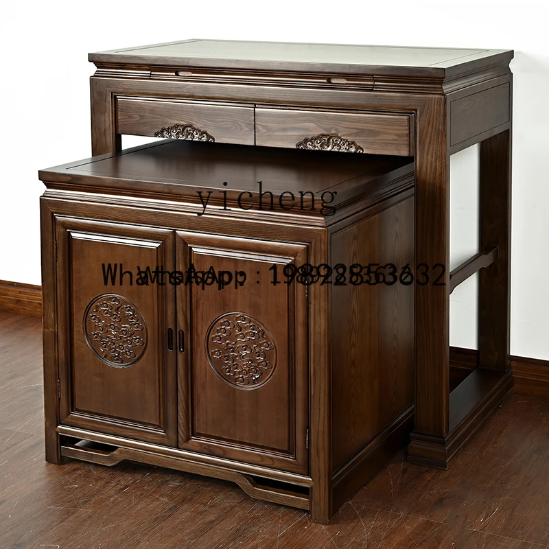 F1 Xiangyun Supply Table Buddha Cabinet Solid Wood Simple Buddha Supply Desk Household New Chinese Vertical Cabinet
F1 Xiangyun Supply Table Buddha Cabinet Solid Wood Simple Buddha Supply Desk Household New Chinese Vertical Cabinet