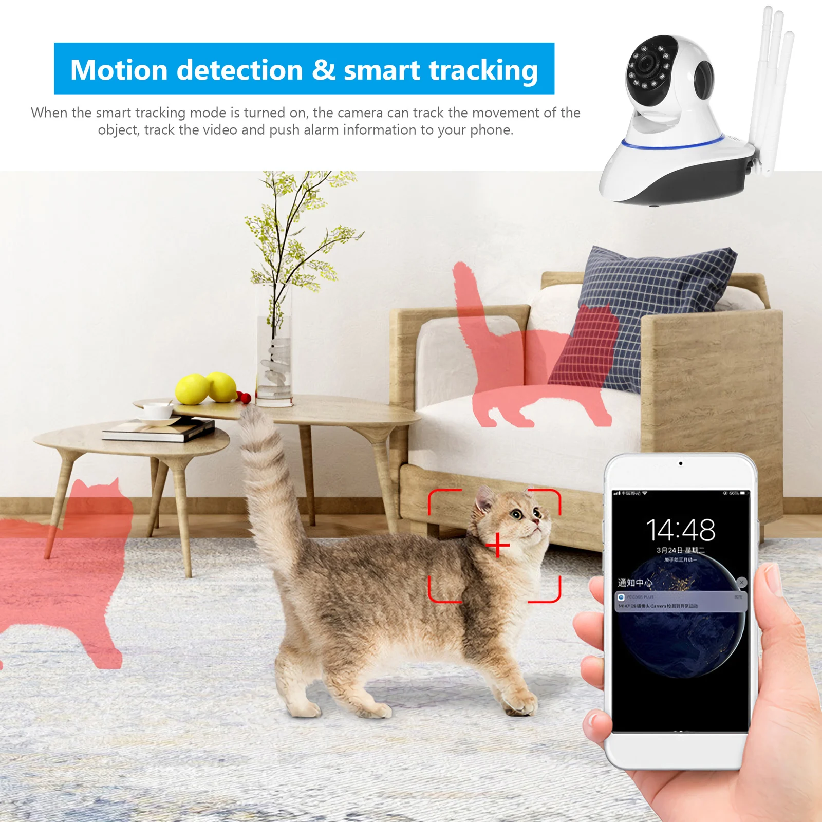 Security Camera Home Ip Surveillance System Indoor Ptz Night Vision 20M Motion Two-Way Audio 100
Security Camera Home Ip Surveillance System Indoor Ptz Night Vision 20M Motion Two-Way Audio 100