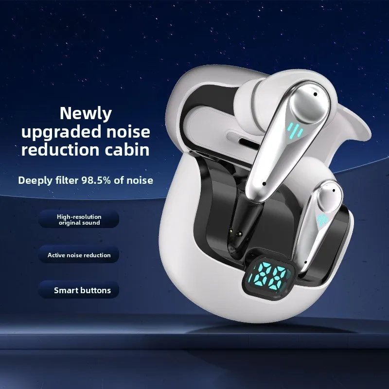 game bluetooth headset ANC noise reduction 2.4GHZ flash connection ultra-low latency long battery life e-sports headset private
game bluetooth headset ANC noise reduction 2.4GHZ flash connection ultra-low latency long battery life e-sports headset private