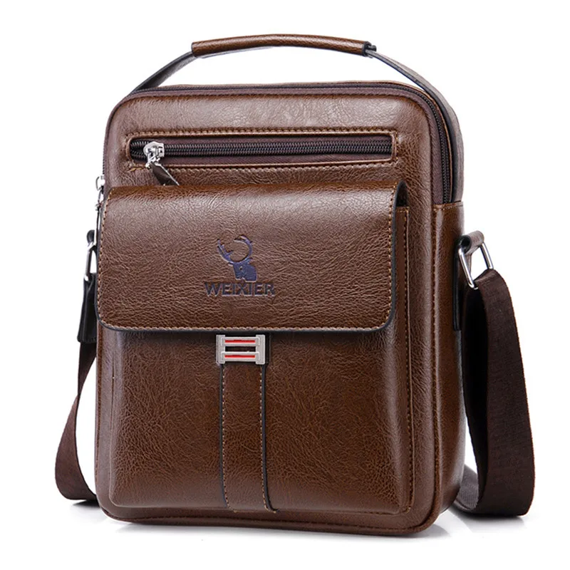 Men's Crossbody Bag Business Shoulder Bags Zippers Handbags Large Capacity Artificial Leather Bag For Male Messenger Bags
Men's Crossbody Bag Business Shoulder Bags Zippers Handbags Large Capacity Artificial Leather Bag For Male Messenger Bags