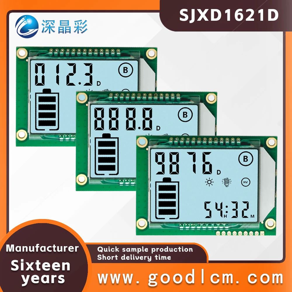 Экран хранения энергии ЖК-экран SJXD1621D маломощный TN прибор для хранения энергии дисплей с сегментным кодом 
Экран хранения энергии ЖК-экран SJXD1621D маломощный TN прибор для хранения энергии дисплей с сегментным кодом