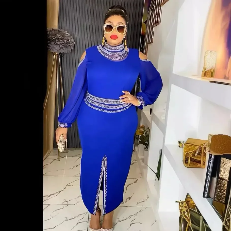 Elegant African Dresses for Women 2025 New Summer Africa Clothing Plus Size Wedding Party Long Dress Dashiki Ankara Outfit Robe
Elegant African Dresses for Women 2025 New Summer Africa Clothing Plus Size Wedding Party Long Dress Dashiki Ankara Outfit Robe