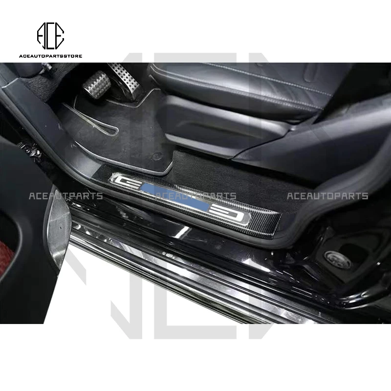 2020y G class W464 W463A dry carbon fiber material car door welcome pedal cover for W464 G500 G63 front door trims parts
2020y G class W464 W463A dry carbon fiber material car door welcome pedal cover for W464 G500 G63 front door trims parts