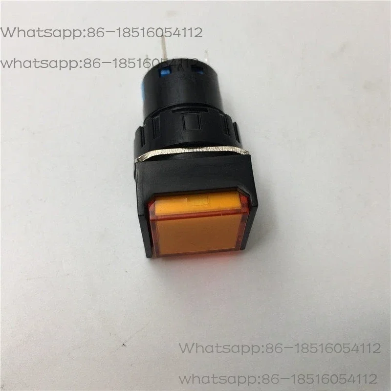 φ 16mm rectangle reset button switch LA42 (B) yellow, spot
φ 16mm rectangle reset button switch LA42 (B) yellow, spot