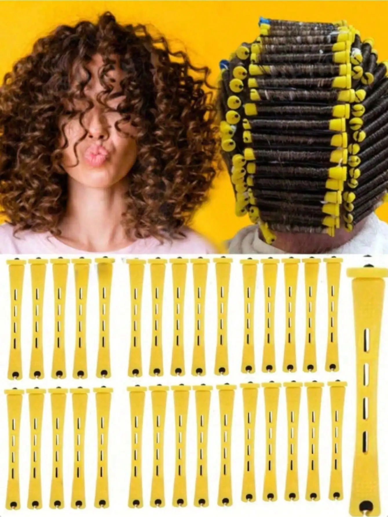 20pcs No-Heat Hair Curlers - Plastic Hair Rollers For Natural Wavy Hairstyles, Suitable For DIY Long, Medium & Short Hair Styling, Salon Products & Accessories, Beauty Travel Essentials, Fit For All, Back To School
20pcs No-Heat Hair Curlers - Plastic Hair Rollers For Natural Wavy Hairstyles, Suitable For DIY Long, Medium & Short Hair Styling, Salon Products & Accessories, Beauty Travel Essentials, Fit For All, Back To School