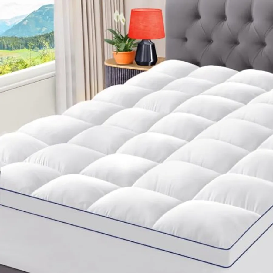 Mattress Topper, Cooling Bed Topper for Mattress, Thick Mattress Pad Cover Pillow Top Mattress Topper, Firm Plush Down Alternat
Mattress Topper, Cooling Bed Topper for Mattress, Thick Mattress Pad Cover Pillow Top Mattress Topper, Firm Plush Down Alternat