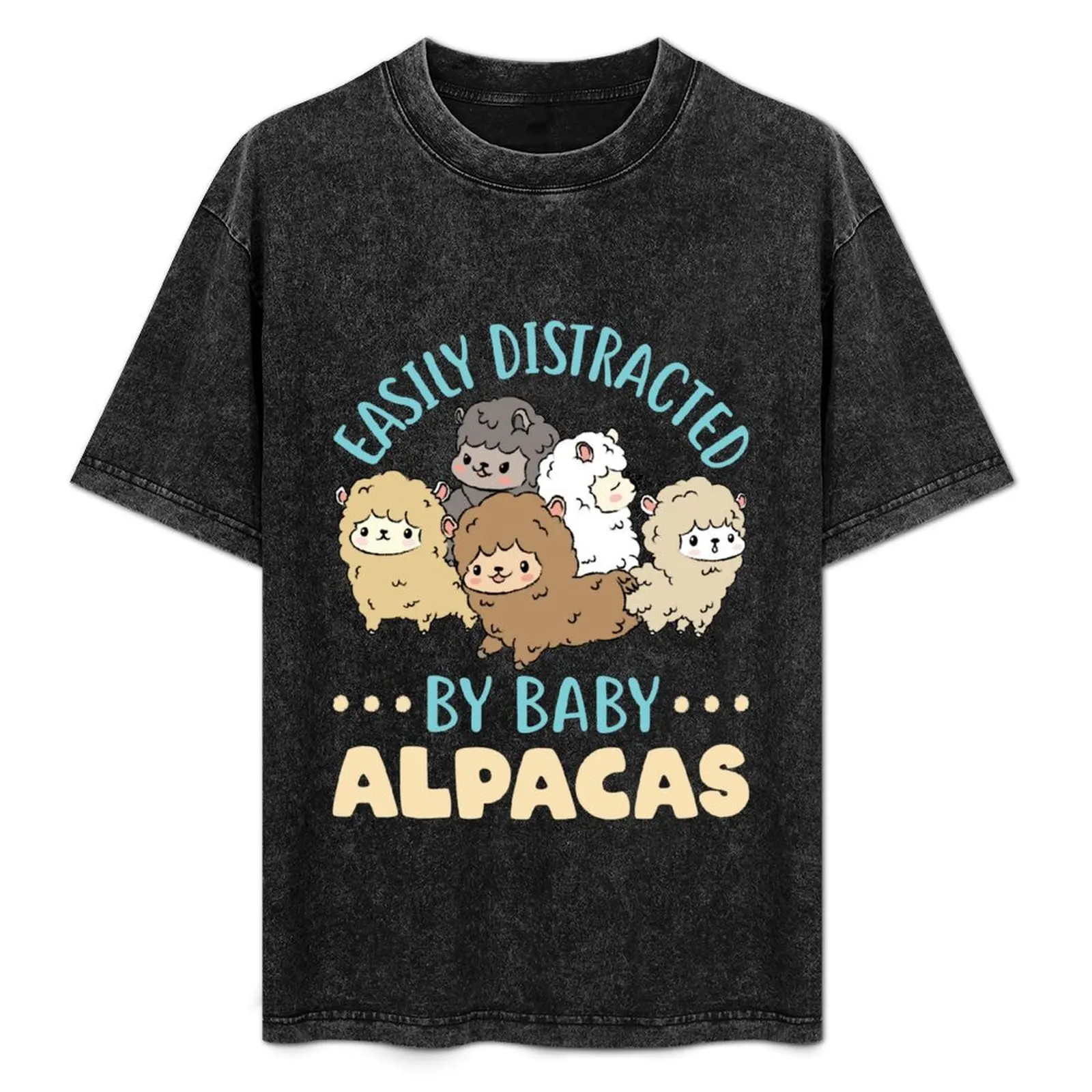 Easily Distracted by Baby Alpacas T-Shirt Stylish Graphic Short Sleeve Top
Easily Distracted by Baby Alpacas T-Shirt Stylish Graphic Short Sleeve Top