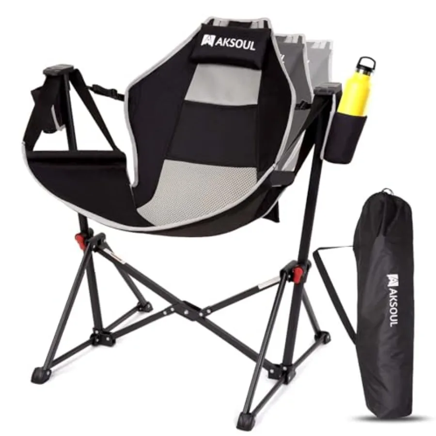 Camping Hammock Chair: Foldable Portable Swing Chair with Storage Bag 265lbs Capacity Outdoor Lawn Stargazing Rocking Seat Poly
Camping Hammock Chair: Foldable Portable Swing Chair with Storage Bag 265lbs Capacity Outdoor Lawn Stargazing Rocking Seat Poly