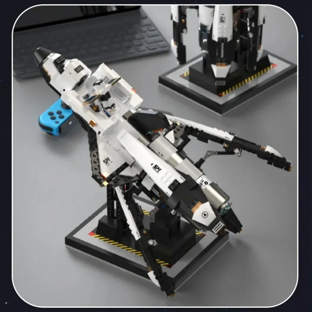 Space Exploration Series Space Shuttle Orbital Base Building Blocks Sci-Fi Dual Model Set for Adults Advanced Display Collection
Space Exploration Series Space Shuttle Orbital Base Building Blocks Sci-Fi Dual Model Set for Adults Advanced Display Collection