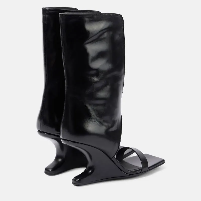 New Summer Boots High-heel 7.8 Cm Shoes for Women Size 35-43 Fashion Women's Sandals PU Sandalias De Mujer
New Summer Boots High-heel 7.8 Cm Shoes for Women Size 35-43 Fashion Women's Sandals PU Sandalias De Mujer