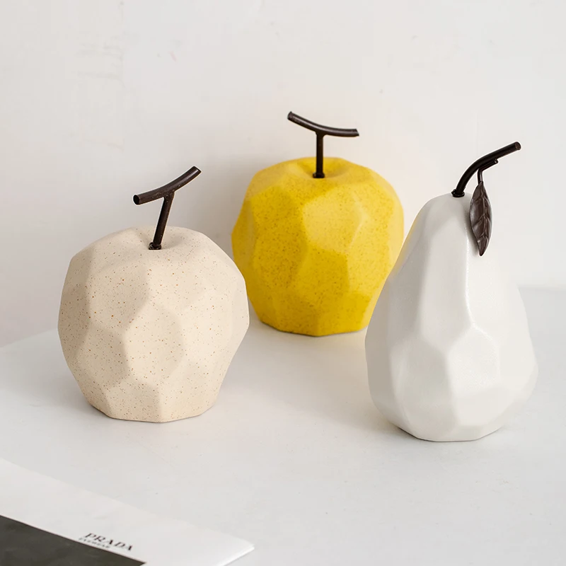 Shumen Ins Nordic Ceramic Geometric Fruit Zen Style Side Table Decoration for Modern Living Room
Shumen Ins Nordic Ceramic Geometric Fruit Zen Style Side Table Decoration for Modern Living Room